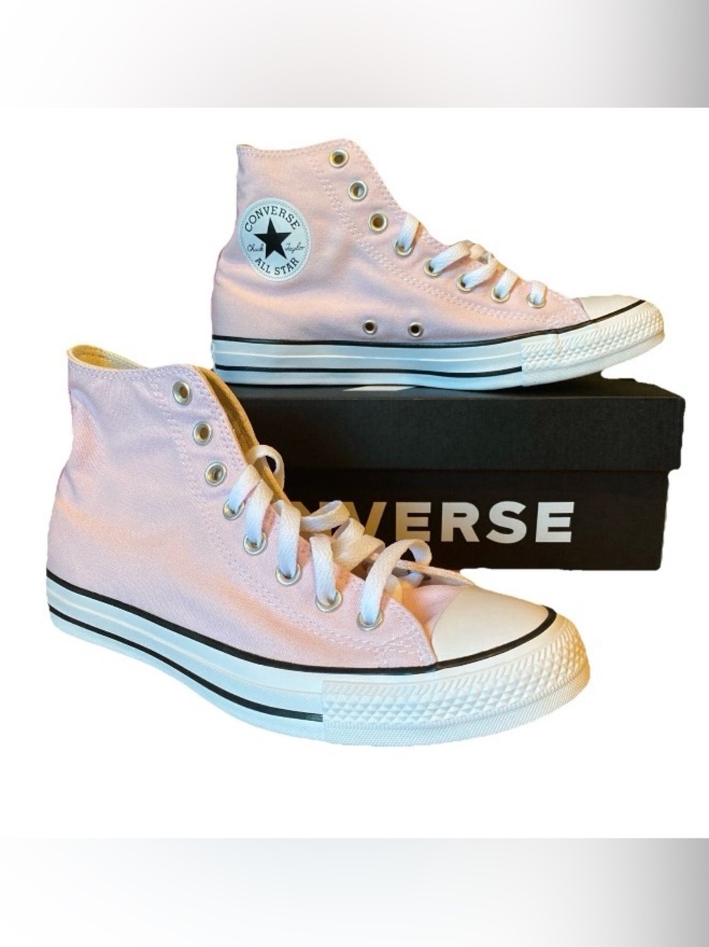 Converse Chuck Taylor All Star Hi Shoes New Found Bloom Pink Women's Size 9.5